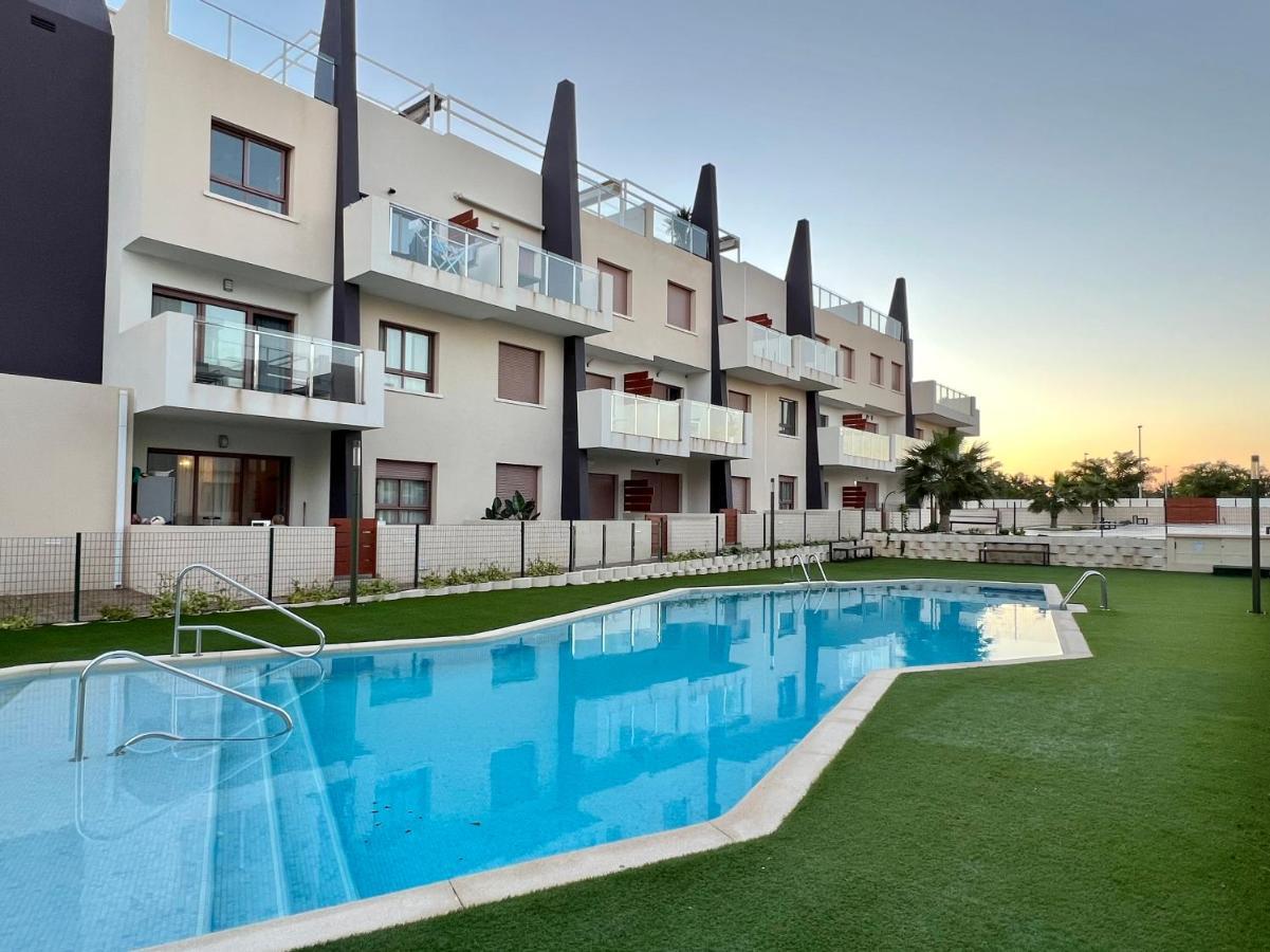 Bianca Beach 222 - Mil Palmeras, Vista Piscina Y Mar Torre de la Horadada Exterior foto