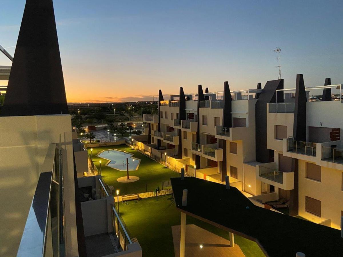Bianca Beach 222 - Mil Palmeras, Vista Piscina Y Mar Torre de la Horadada Exterior foto